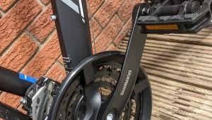 Merida Crossway 20-D Womens Matt Black 2018 Hybrid Bike