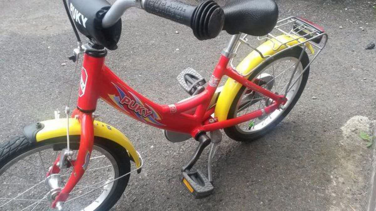 Puky Kids Bike (ZL16 ALU) Red/Yellowz