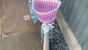 Apollo Mermaid Girls Bike in Blue with Pink trimmings