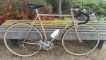 58cm Gold P Ognier Classic 70's French Racer - Serviced and L'Eroica Ready