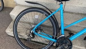 Raleigh Strada 2 Hybrid Bike Blue 21”