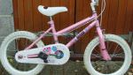 Girls pink bike