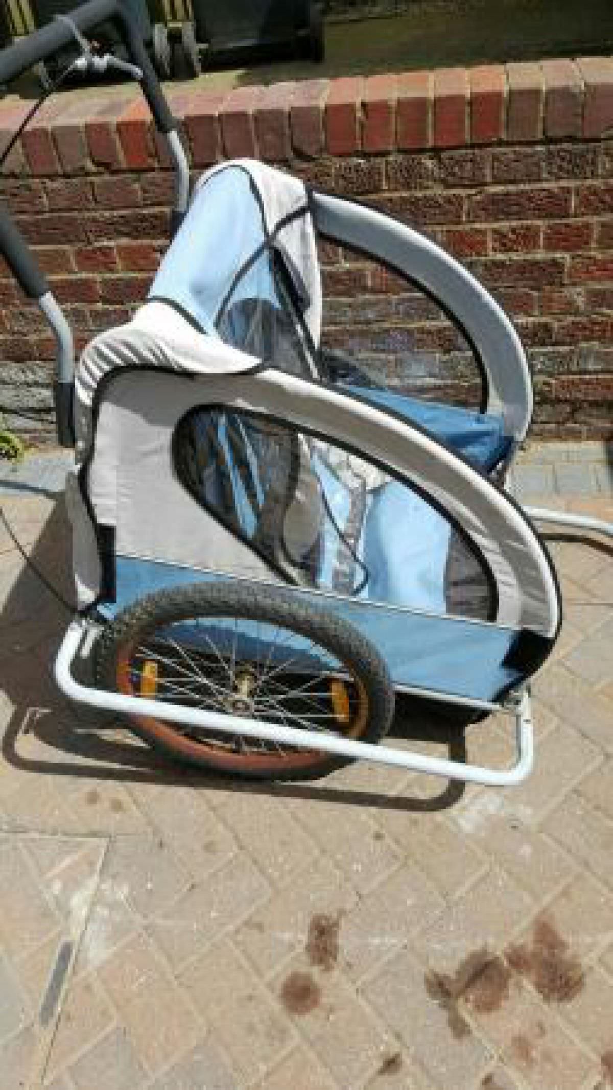 2 seater cycle trailer