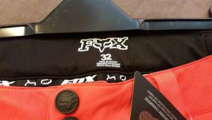 Orange mtb fox ranger cargo shorts 32"- brand new with tag