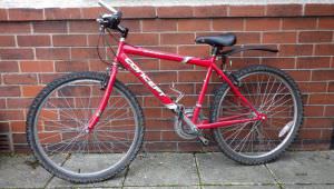 Red Unisex Bike