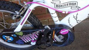 Monster High 16" Bike with White Frame!