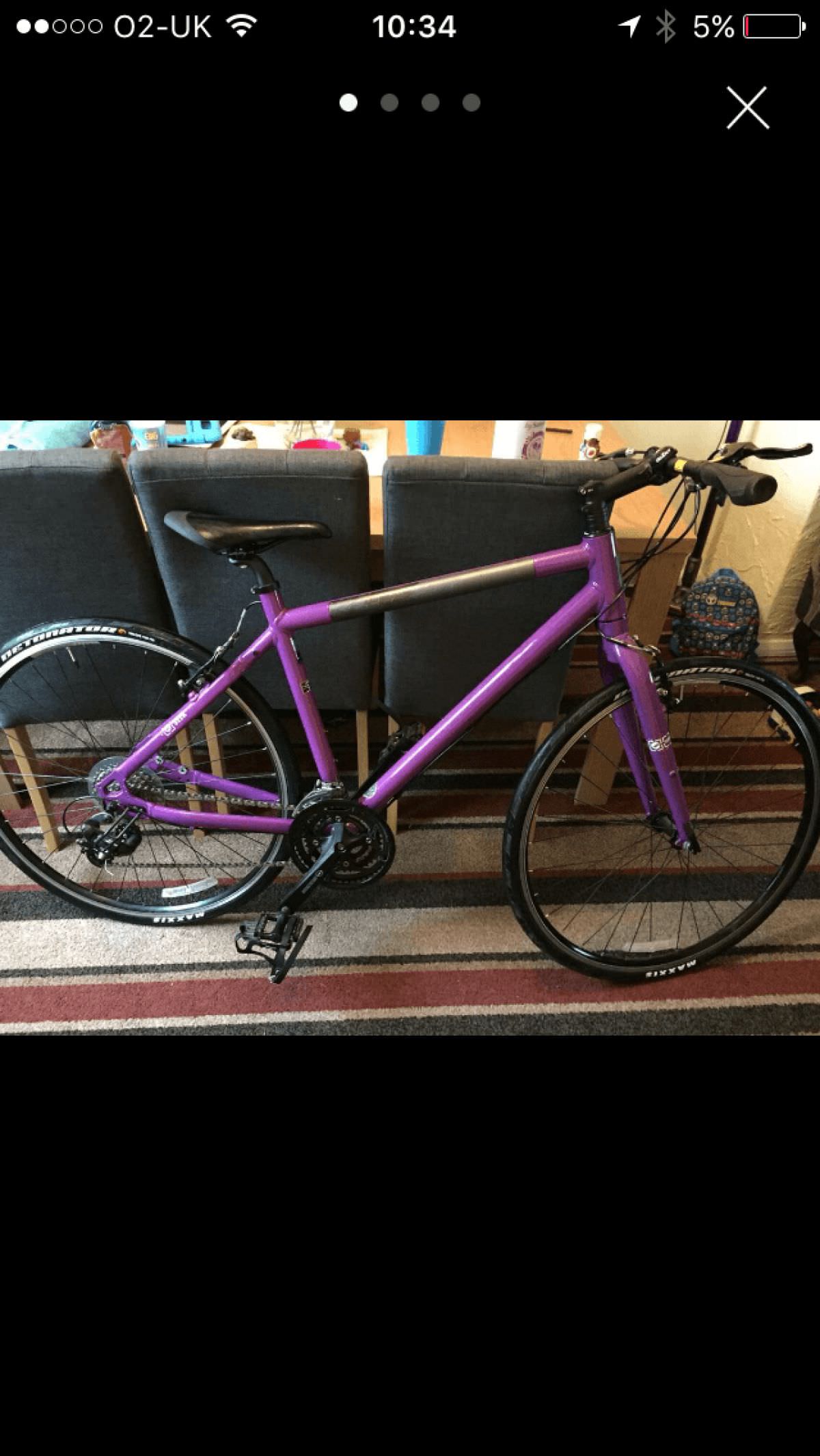 Lady's giant bike