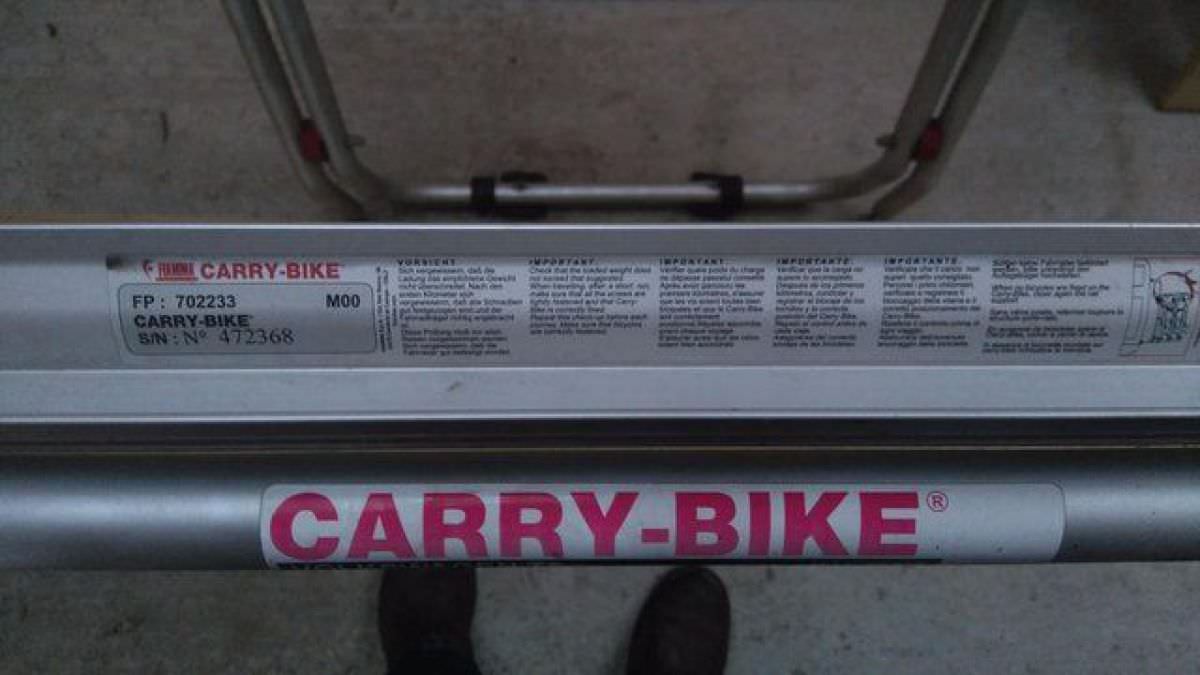 Fiamma Carry-Bike Rack for 3 Bikes