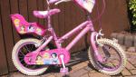 Disney Princess Girls Bike (inc stabilisers)