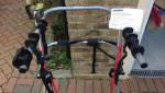 Halfords Rear High Mount 3 Cycle/Bike Carrier