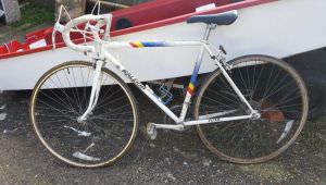 Vintage Raleigh racing bike