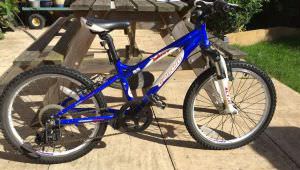 Childs carriers blast mountain bike