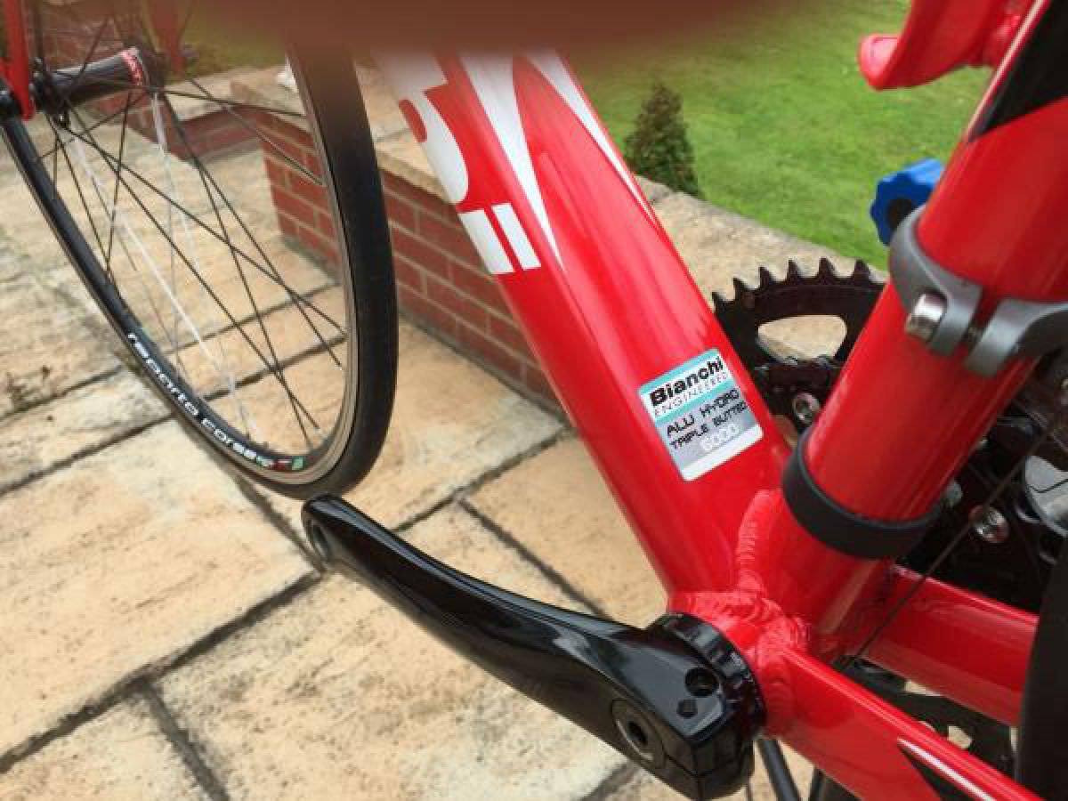 Bianchi Implulso 105 in stunning Red