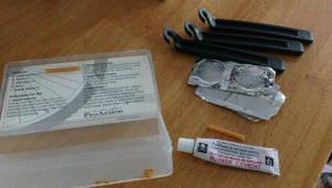 Cycle puncture repair kit